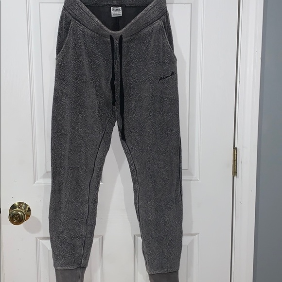 Victoria PINK sweatpants gray/black - Picture 1 of 6